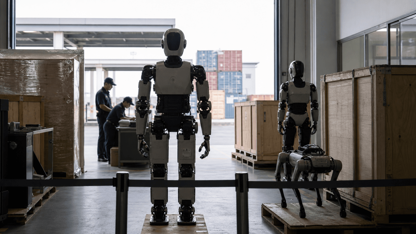 The robot ban is a deployment test.